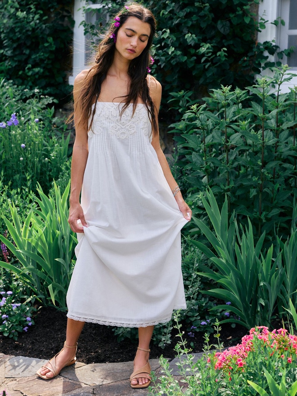 Free People Sky Dancing Midi Dress